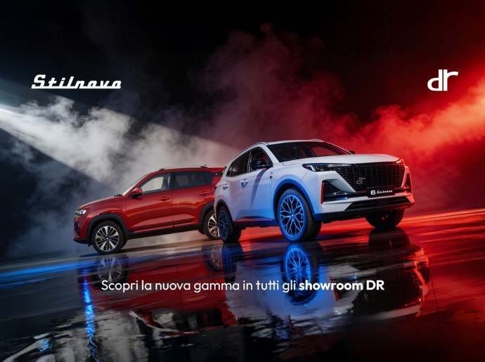 DR 6 Stilnovo disponibile presso concessionaria ufficiale DR Auto Scala Napoli